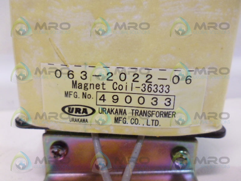 URAKAWA 063-2022-06 TRANSFORMER *NEW NO BOX*