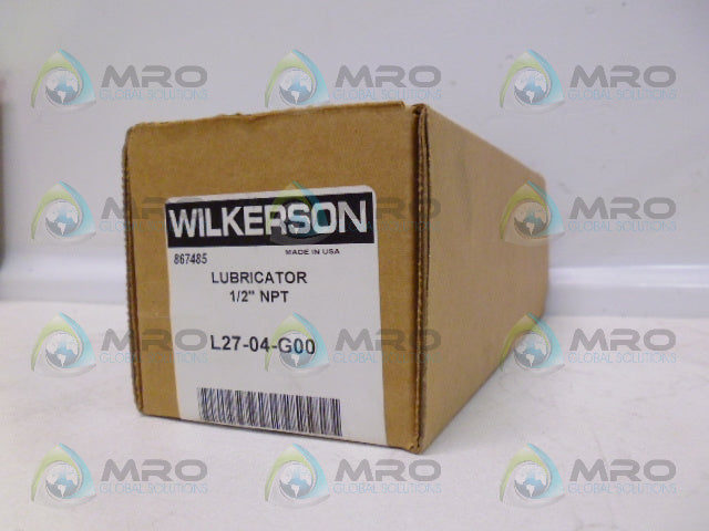 WILKERSON L27-04-G00 LUBRICATOR 1/2" *NEW IN BOX*