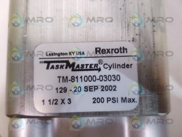 REXROTH TM-811000-03030 TASK MASTER CYLINDER *NEW NO BOX*