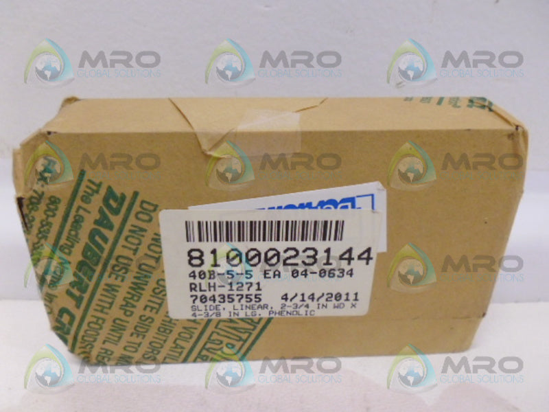 DELTRON HPRS3-2 FRICTION FREE SLIDE RAIL *FACTORY SEALED*