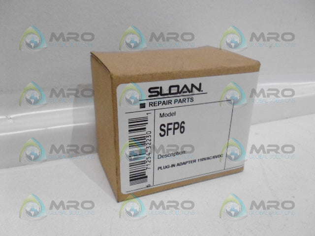 SLOAN SFP6 PLUG IN ADAPTOR POWER SUPPLY *NEW IN BOX*