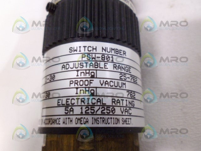 OMEGA PSW-801 PRESSURE SWITCH *NEW IN BOX*