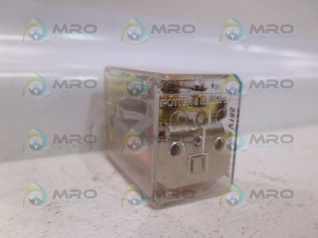 POTTER & BRUMFIELD R10-E2W2-V185 RELAY 12VDC *USED*