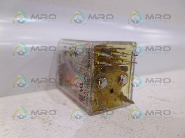 POTTER & BRUMFIELD R10-E2W2-V185 RELAY 12VDC *USED*
