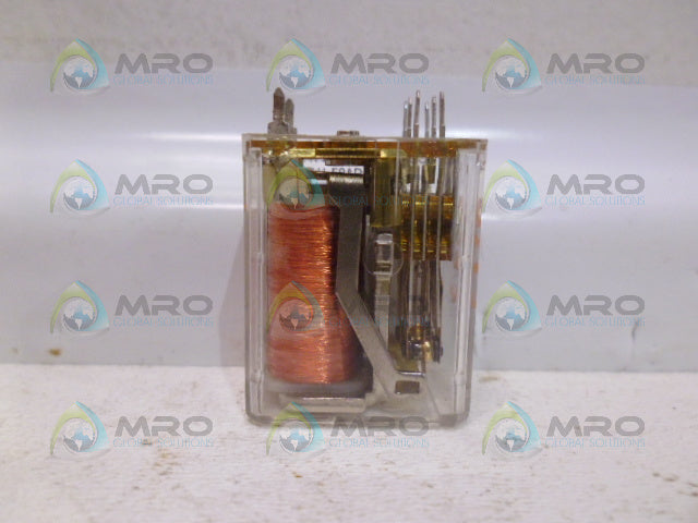 POTTER & BRUMFIELD R10-E2W2-V185 RELAY 12VDC *USED*