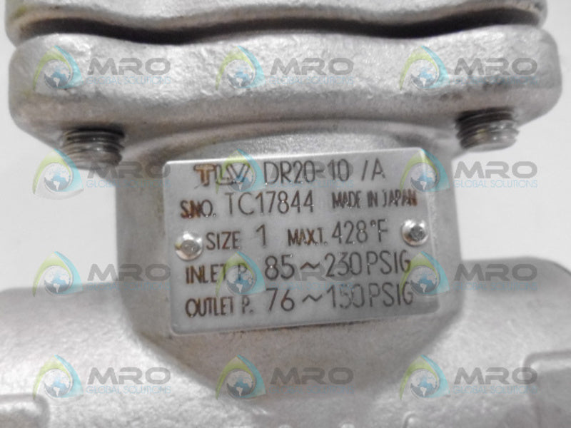 TLV DR20-10/A REDUCING VALVE 1'' *NEW NO BOX*