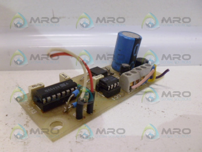 INDUSTRIAL MRO PART# 80-213 46-213 *USED*