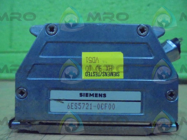 SIEMENS 6ES5721-OCF00 INTERFACE MODULE *USED*