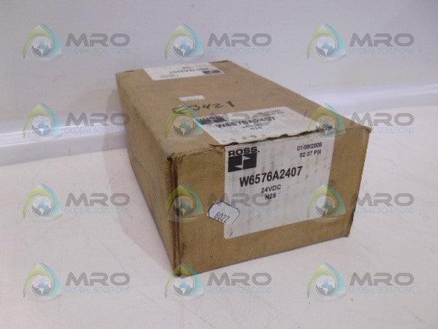 ROSS W6576A2407 SOLENOID VALVE *NEW IN BOX*