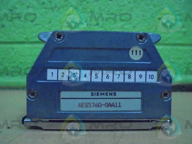 SIEMENS 6ES5760-OAA11 INTERFACE MODULE *USED*
