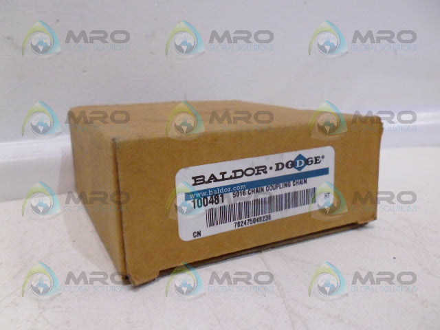 BALDOR DODGE 100481 5016 CHAIN COUPLING *NEW IN BOX*
