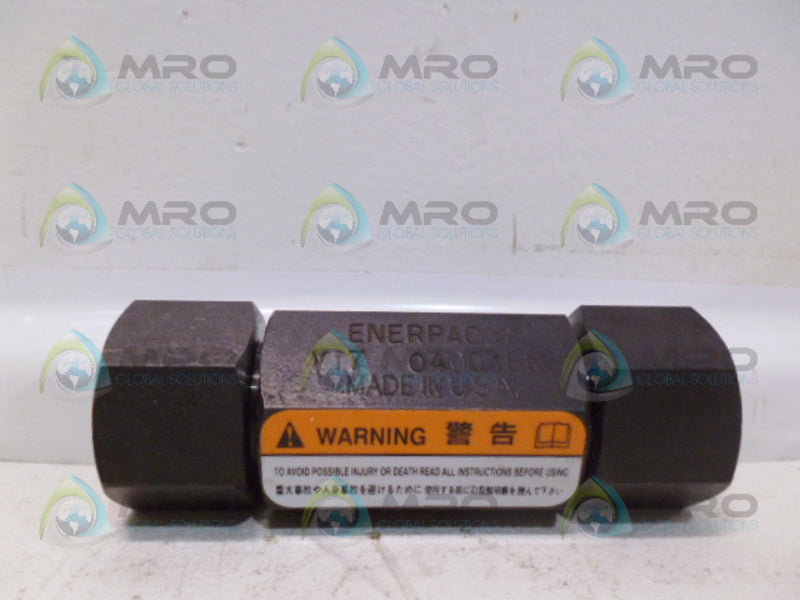 ENERPAC V17 CHECK VALVE *NEW IN BOX*