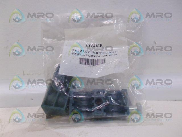 STAUFF SP3213/213DPPGDAS-K PIPE CLAMPS *NEW IN FACTORY BAG*