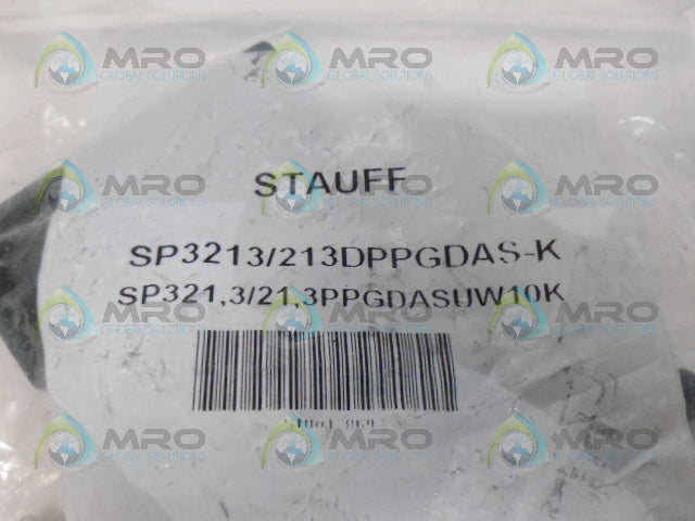 STAUFF SP3213/213DPPGDAS-K PIPE CLAMPS *NEW IN FACTORY BAG*