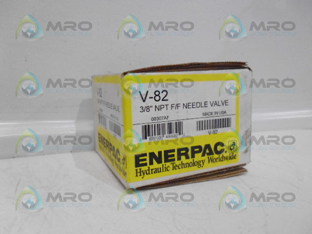 ENERPAC V-82 NEEDLE VALVE *FACTORY SEALED*