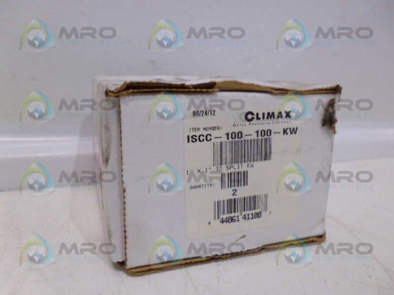 CLIMAX ISCC-100-100-KW PLATING CLAMP (PK OF 2)*NEW IN BOX*