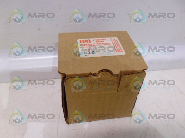 LENZ AFC-3M-25RC PRESSURE GAUGE *NEW IN BOX*