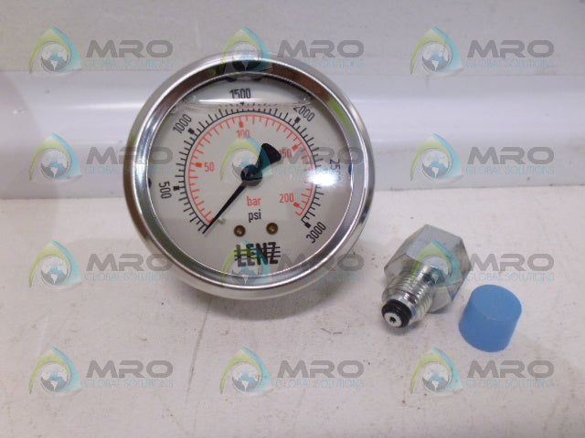 LENZ AFC-3M-25RC PRESSURE GAUGE *NEW IN BOX*
