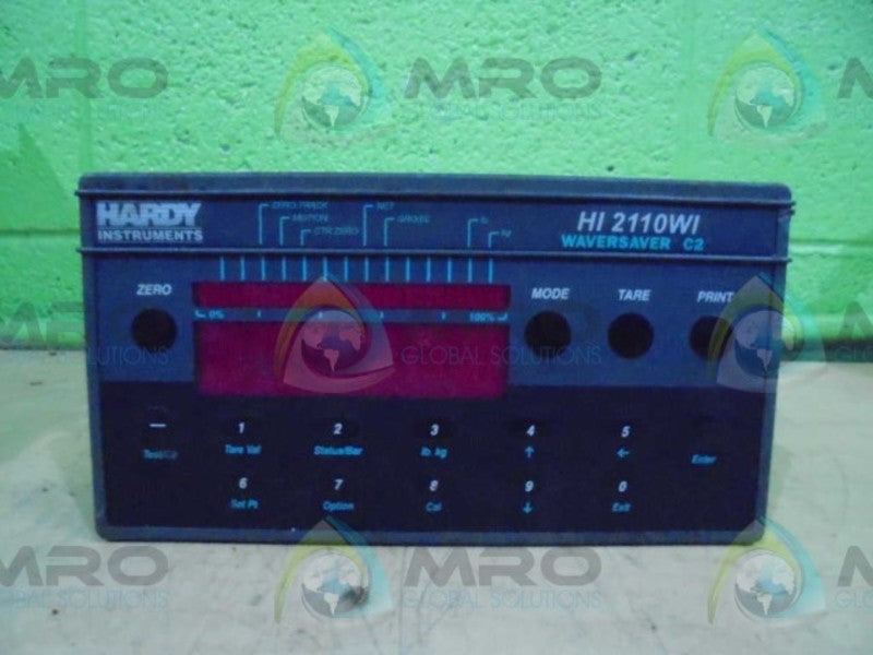 HARDY INSTRUMENTS HI2110WI-PM-BCD WAVERSAVER SCALE MODULE *USED*