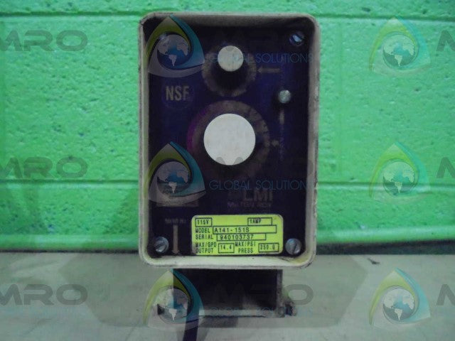 LMI MILTON ROY A141-151S 115V 1AMP *USED*