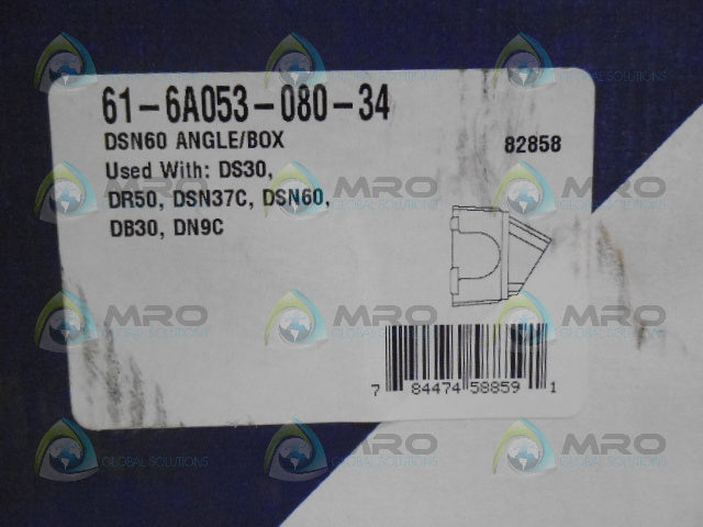 MELTRIC 61-6A053-080-34 DSN60 ANGLE BOX *NEW IN BOX*