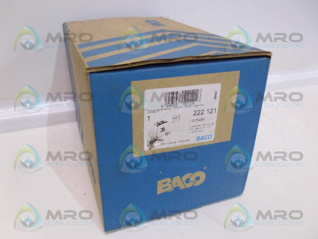 BACO 222 121 w/ 172300 SWITCH *NEW IN BOX*