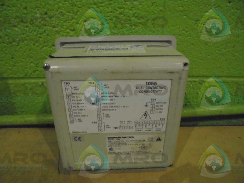 ROSEMOUNT 1055-01-10-20-30 ANALYZER 115/230VAC 50/60HZ *USED*
