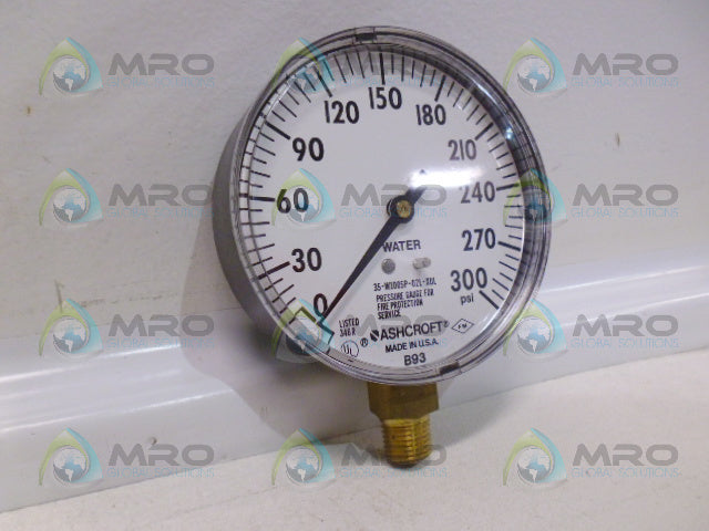 ASHCROFT 35W1005PH02LXUL300# PRESSURE GAUGE *NEW IN BOX*