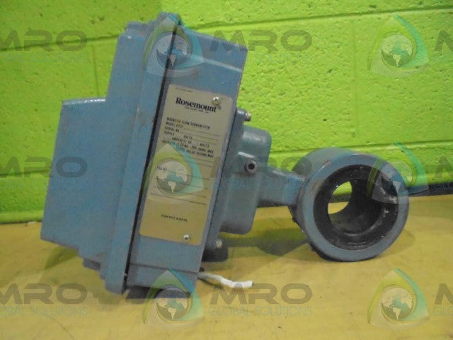 ROSEMOUNT 8722TA03 MAGNETIC FLOW TRANSMITTER w/ ROSEMOUNT 8711RRE020T1 *USED*