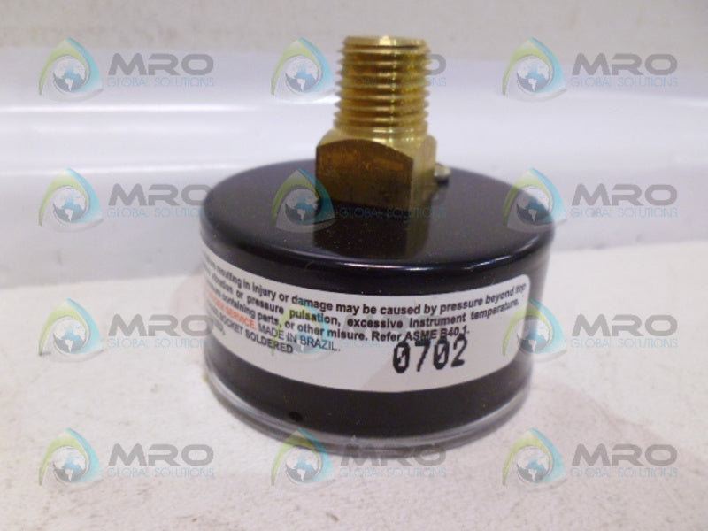 ASHCROFT 20W1005H02B-30# PRESSURE GAUGE 0-30 PSI *NEW IN BOX*