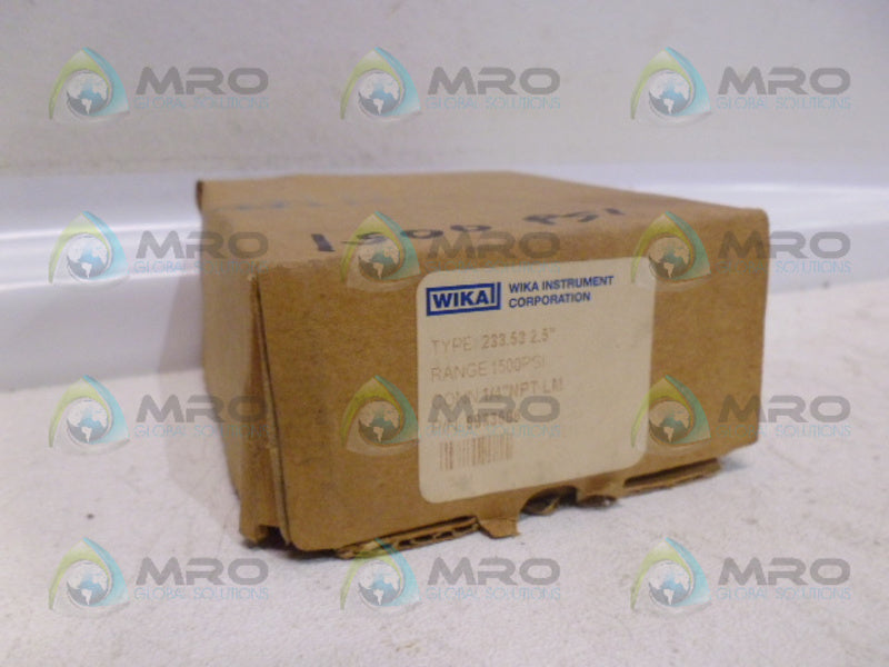 WIKA 9833506 LIQUID GAUGE 0-1500 *NEW IN BOX*