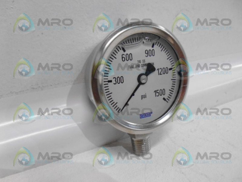 WIKA 9833506 LIQUID GAUGE 0-1500 *NEW IN BOX*