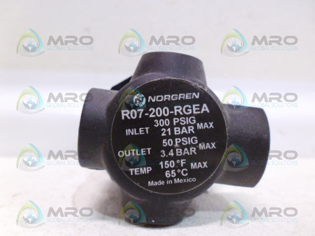 NORGREN R07-200-RGEA REGULATOR VALVE *NEW NO BOX*