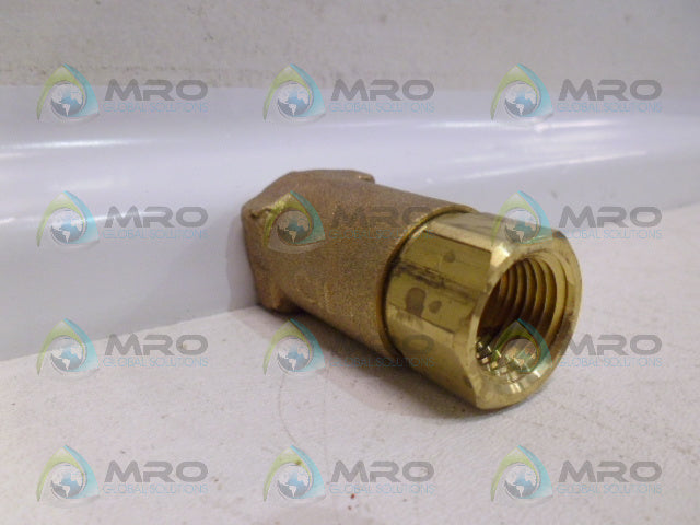 APOLLO 61-103-01 BRONZE CHECK VALVE 1/2" *NEW NO BOX*