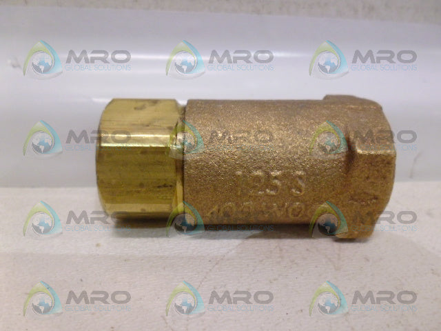 APOLLO 61-103-01 BRONZE CHECK VALVE 1/2" *NEW NO BOX*