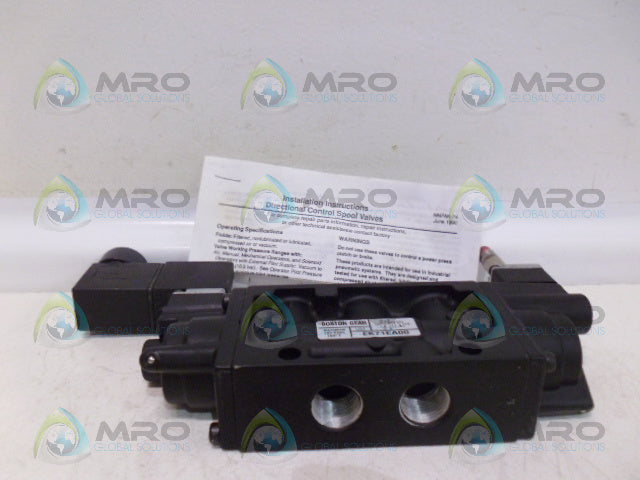 BOSTON GEAR EK71EA00 4-WAY MANUAL AIR CONTROL VALVE (AS PICTURED) *NEW NO BOX*