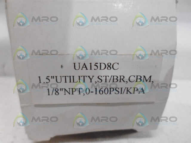 WEKSLER UA15D8C GAUGE *NEW IN BOX*