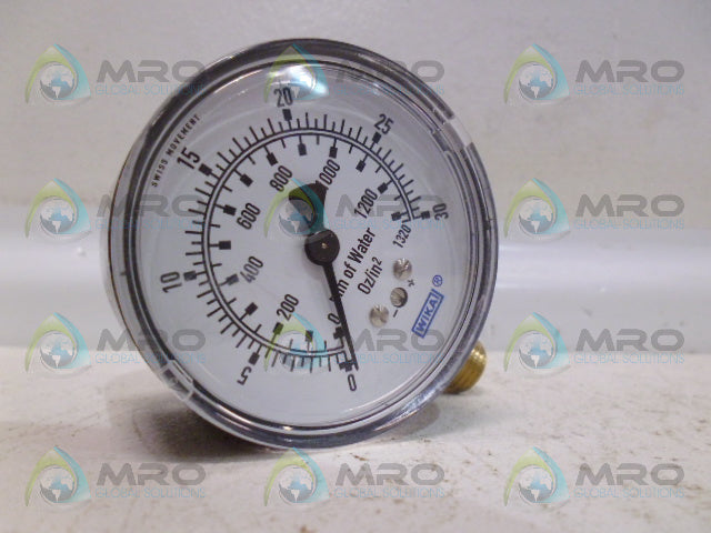 WIKA 9851747 PRESSURE GAUGE *NEW IN BOX*