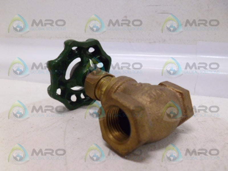 A.Y. MCDONALD 3/8" 200 WOG VALVE *NEW NO BOX*