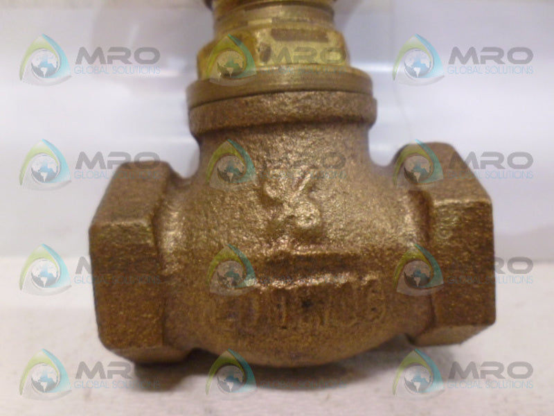A.Y. MCDONALD 3/8" 200 WOG VALVE *NEW NO BOX*
