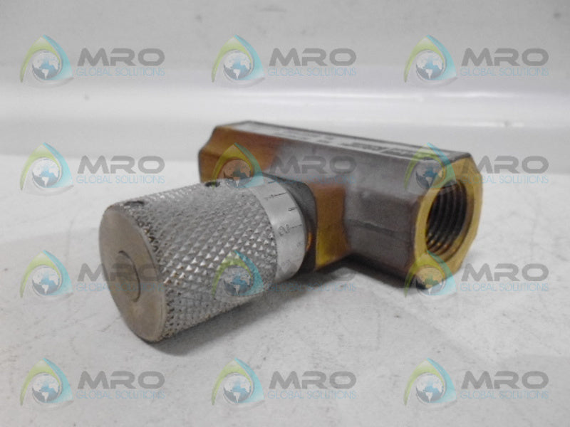PARKER 003371003 FLOW CONTROL VALVE (AS PICTURED) *NEW NO BOX*