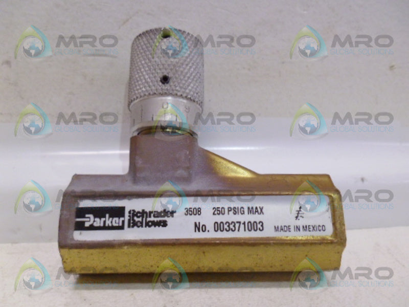 PARKER 003371003 FLOW CONTROL VALVE (AS PICTURED) *NEW NO BOX*