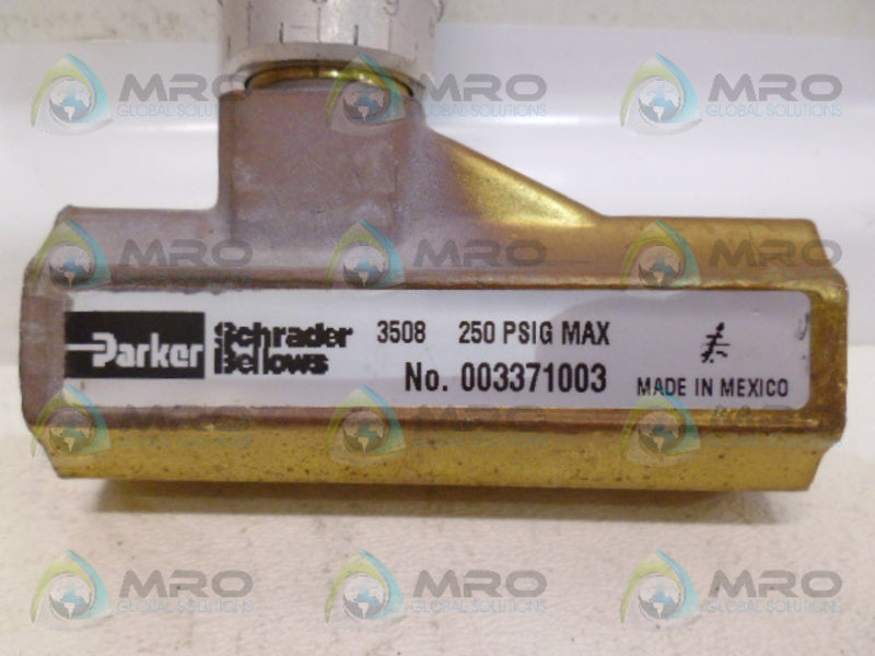 PARKER 003371003 FLOW CONTROL VALVE (AS PICTURED) *NEW NO BOX*