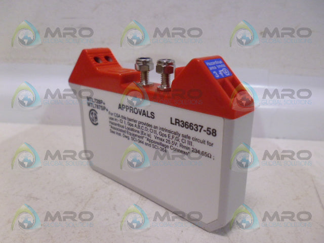 MEASUREMENT TECHNOLOGY MTL728P+ SHUNT DIODE SAFTEY BARRIER *NEW NO BOX*