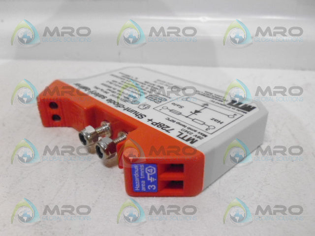 MEASUREMENT TECHNOLOGY MTL728P+ SHUNT DIODE SAFTEY BARRIER *NEW NO BOX*