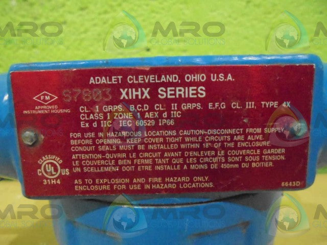ADALET S7803 XIHX 23.5"ROD *NEW NO BOX*