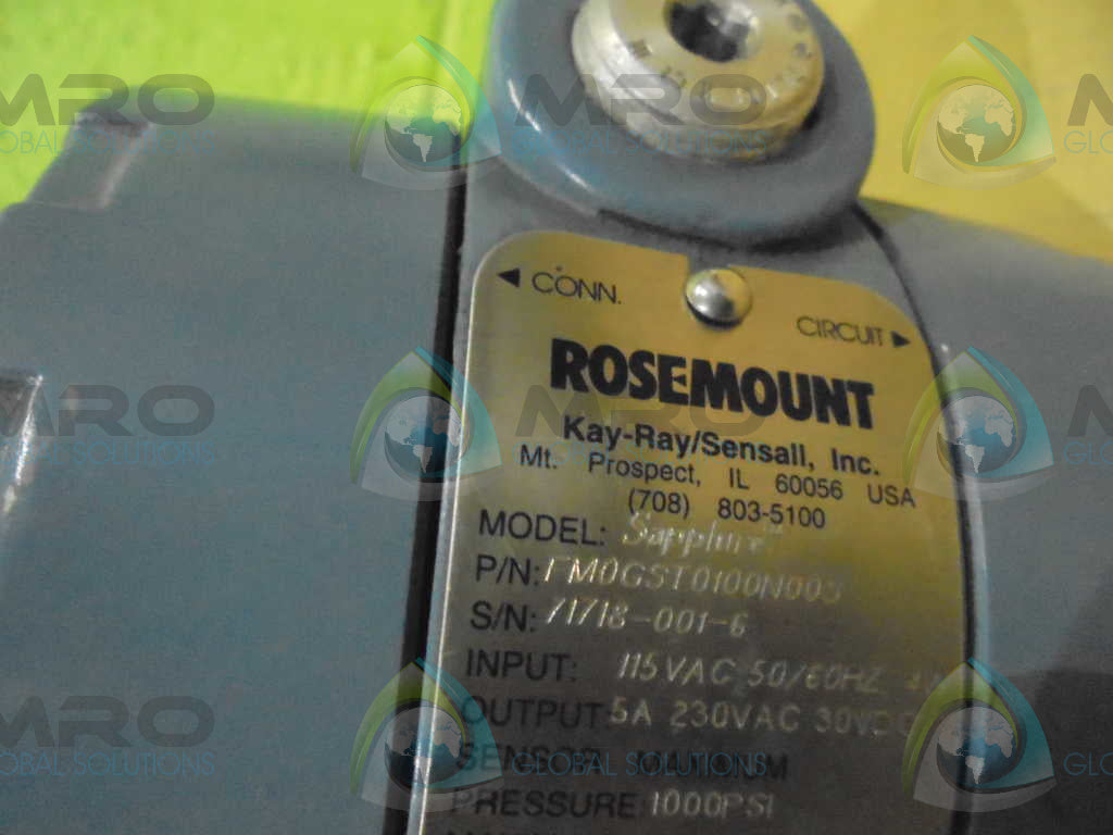 ROSEMOUNT FMOGST0100N00S *NEW NO BOX*