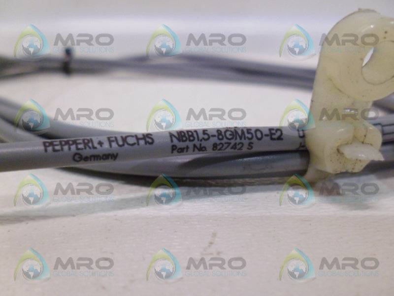 PEPPERL+FUCHS NBB1.5-8GM50-E2 82742 S PROXIMITY SENSOR *NEW NO BOX*