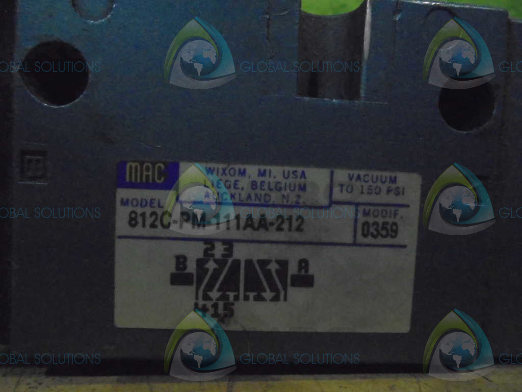 MAC 8012C-PM-111AA-212 *USED*