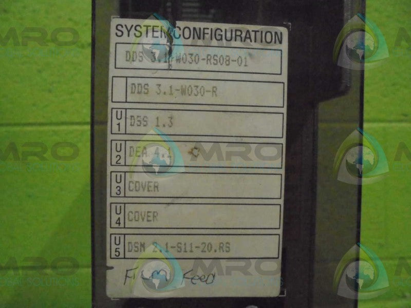 INDRAMAT DDS 3.1-W030-R *USED*